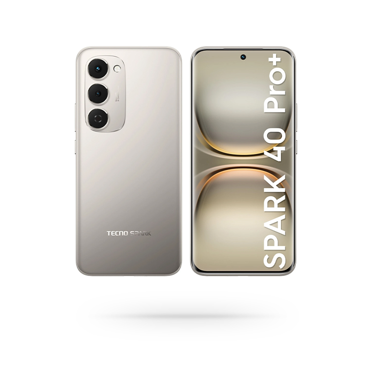 Tecno SPARK 40 Pro+ titanium