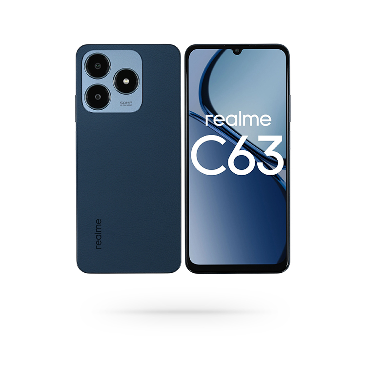 realme C63 blue