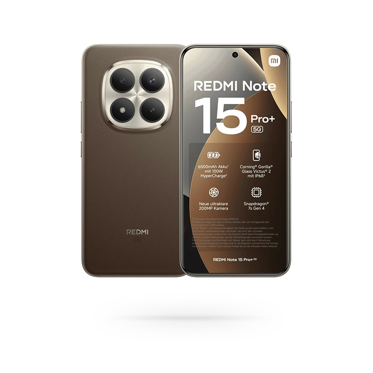 Xiaomi Redmi Note 15 Pro+ 5G brown Xiaomi Redmi Note 15 Pro+ — изображение 1